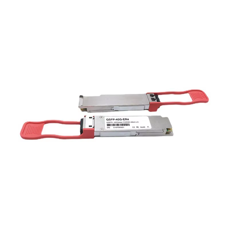 QSFP-40G-ER4 Duplex LC 40GBASE-ER4 and OTU3 QSFP+ 1310nm 40km LC DOM