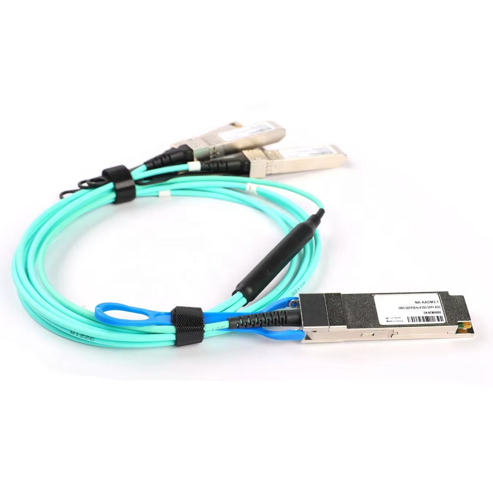 100G QFP28 to 425G SFP+ AOC