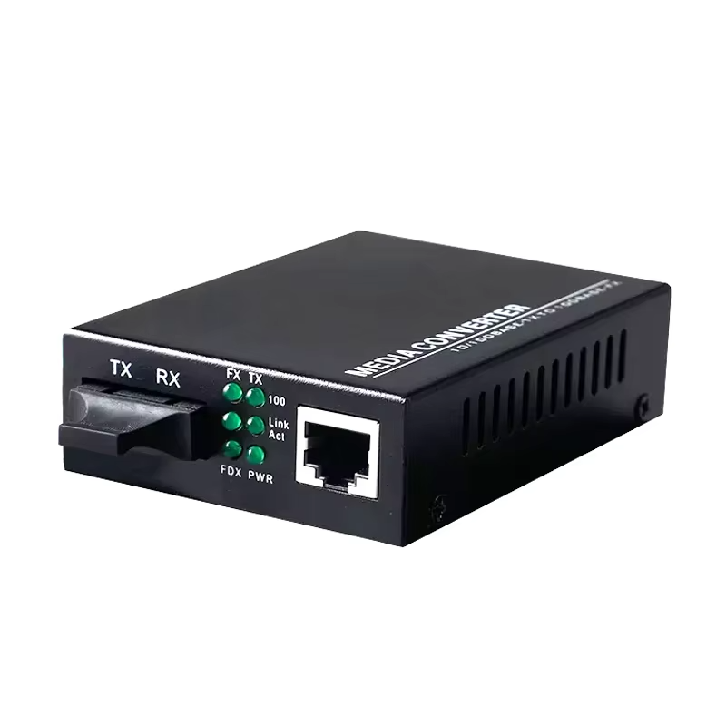 10、100M Meida Converter SMF 1Fiber+1Rj45 20km