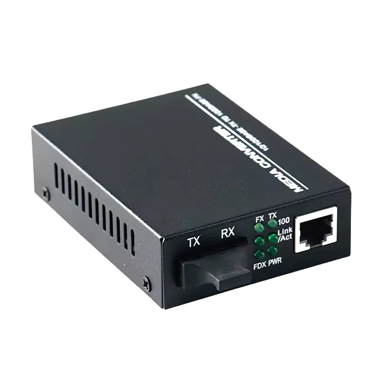 10、100M Meida Converter SMF 1Fiber+1Rj45 20km