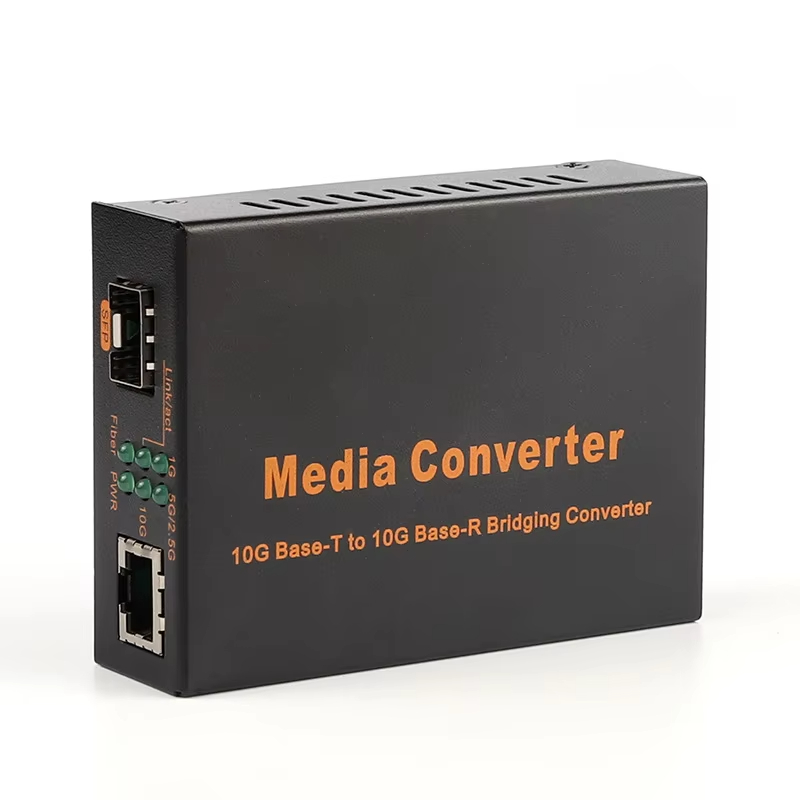 10G SC LC SFP+ Fiber to UTP 10G OEO 3R fiber optic 1 RJ45+ port media converter