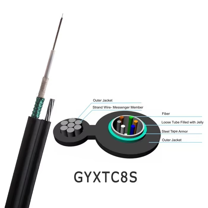 GYXTC8A GYXTC8S Outdoor fiber optic calbe