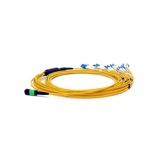 24 Cores MPO(Female) To 12 LC Duplex Standard Harness Cables