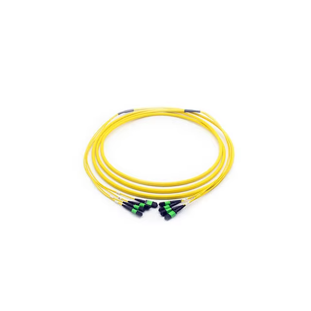 48F MPO(Female) - MPO(Female) 3.0mm LSZH Fiber Optic Patch Cable  Trunk Cable