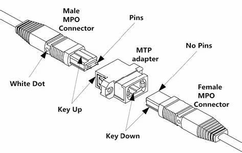 MPOMTP-SM single mode 12-core 24-core optical fiber patch cord