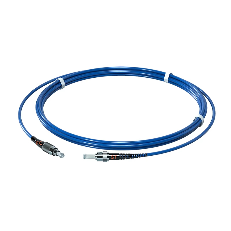 FC-ST Simplex Armored Fiber Optic Patch Cord