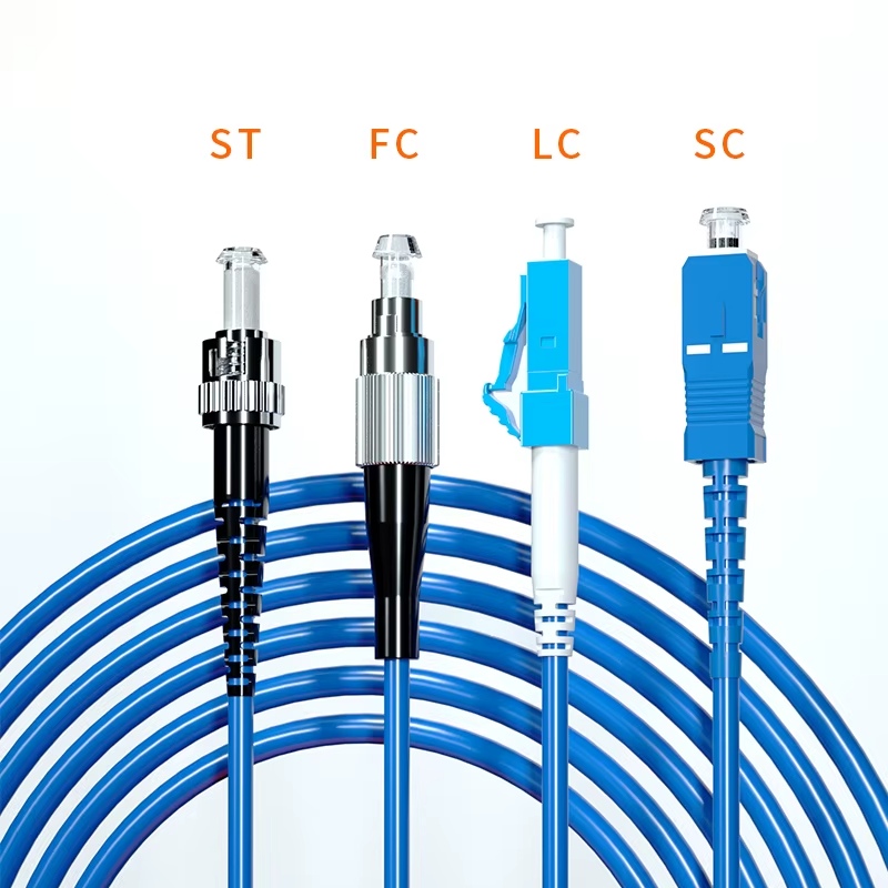 FC-ST Simplex Armored Fiber Optic Patch Cord