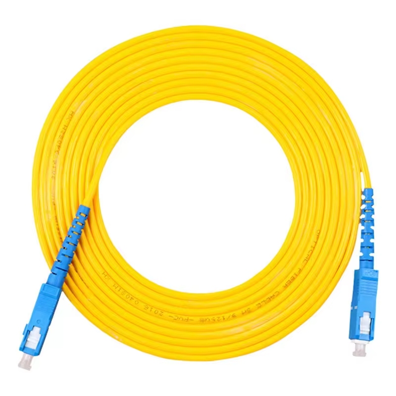 SC-SC Simplex Single  Fiber Optic Patch Cord