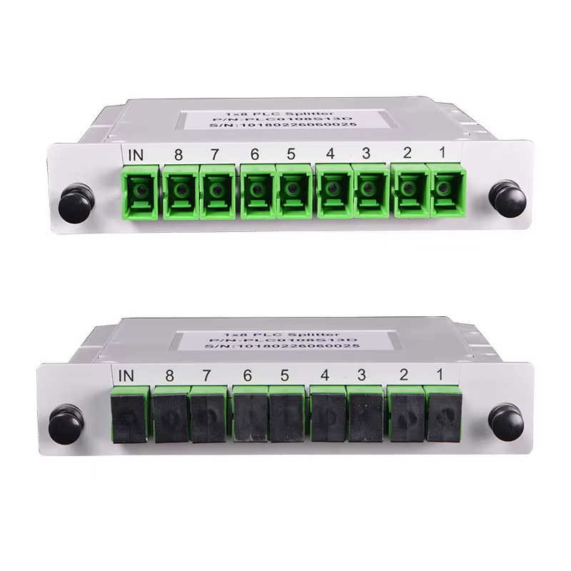 1x4,8,16,32,64 Insertion Box Fiber Optic Splitter