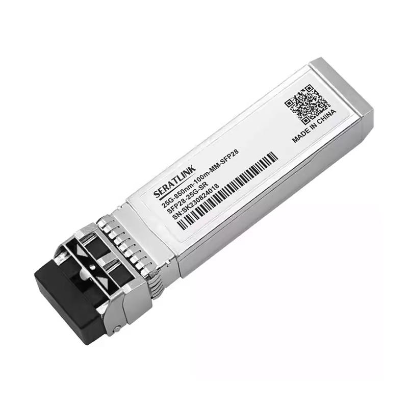 SFP28 25G SR 850nm 100m Optical Transceiver Compatible SFP-25G-SR Dual LC MMF Optical Transceiver Mo