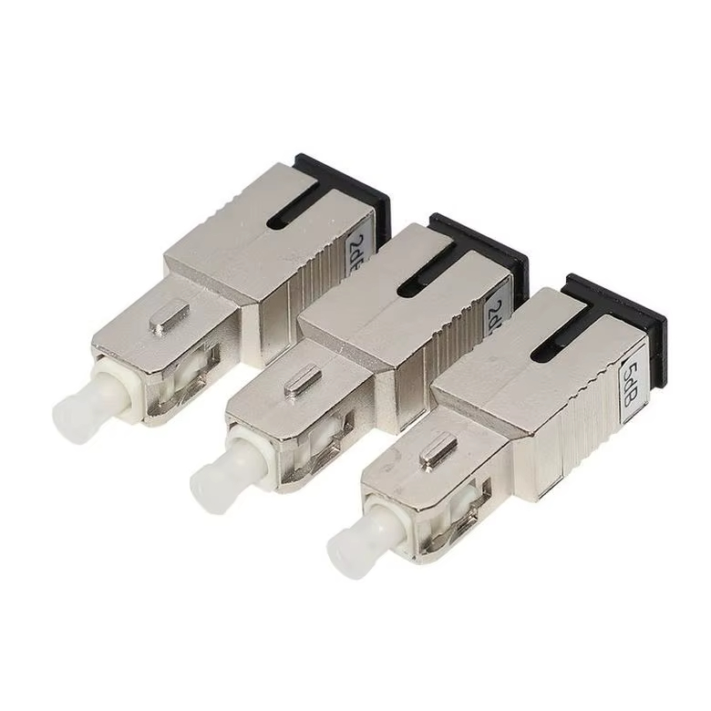 Fiber Optic Fixed Attenuator with Single Mode Compatibility: